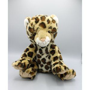 Build A Bear Workshop 018973 World Wildlife Fund Leopard Cheetah 12" Brown Spots